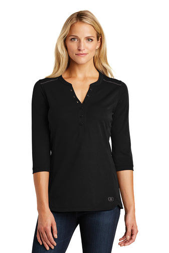 OGIO® Ladies Fuse Henley