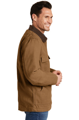 CornerStone® Washed Duck Cloth Chore Coat