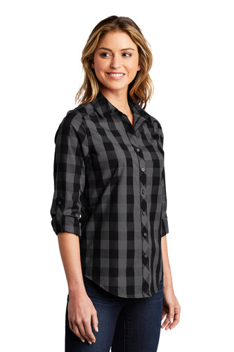 Port Authority® Ladies Everyday Plaid Shirt