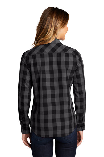 Port Authority® Ladies Everyday Plaid Shirt