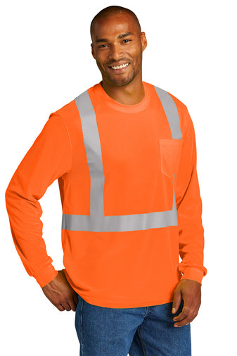 CornerStone® ANSI 107 Class 2 Mesh Long Sleeve Tee