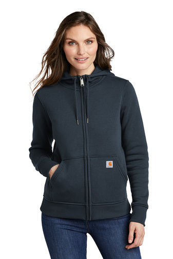 Carhartt® WOMEN'S RELAXED FIT MIDWEIGHT FULL-ZIP SWEATSHIRT