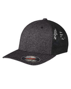 Port Authority ® Flexfit ® Melange Mesh Back Trucker Cap