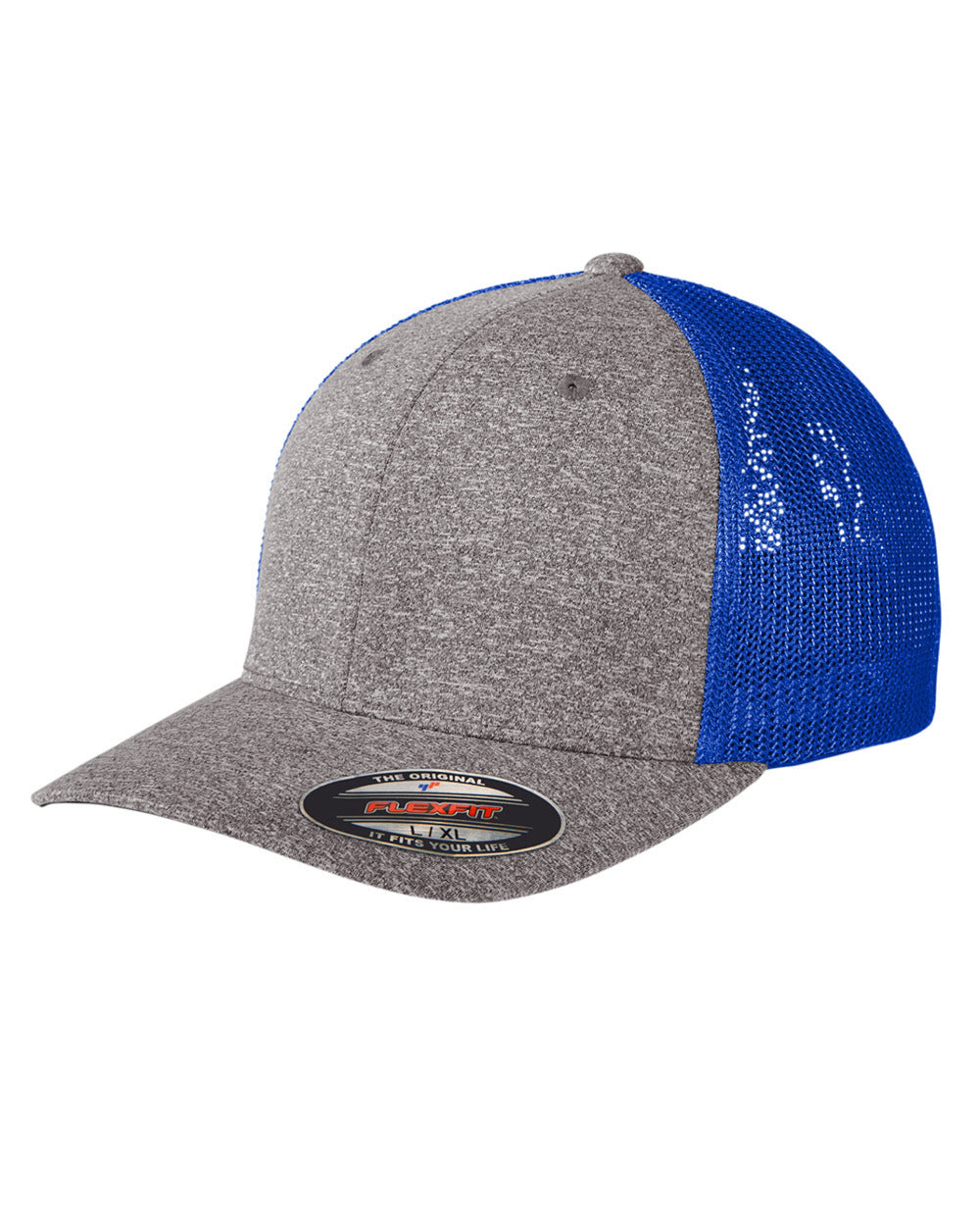 Port Authority ® Flexfit ® Melange Mesh Back Trucker Cap