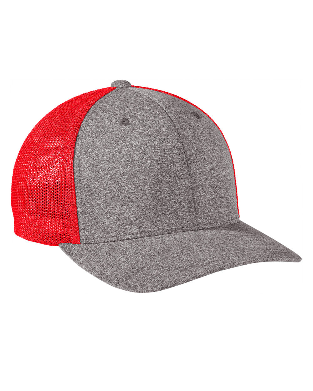 Port Authority ® Flexfit ® Melange Mesh Back Trucker Cap
