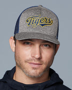 Port Authority ® Flexfit ® Melange Mesh Back Trucker Cap