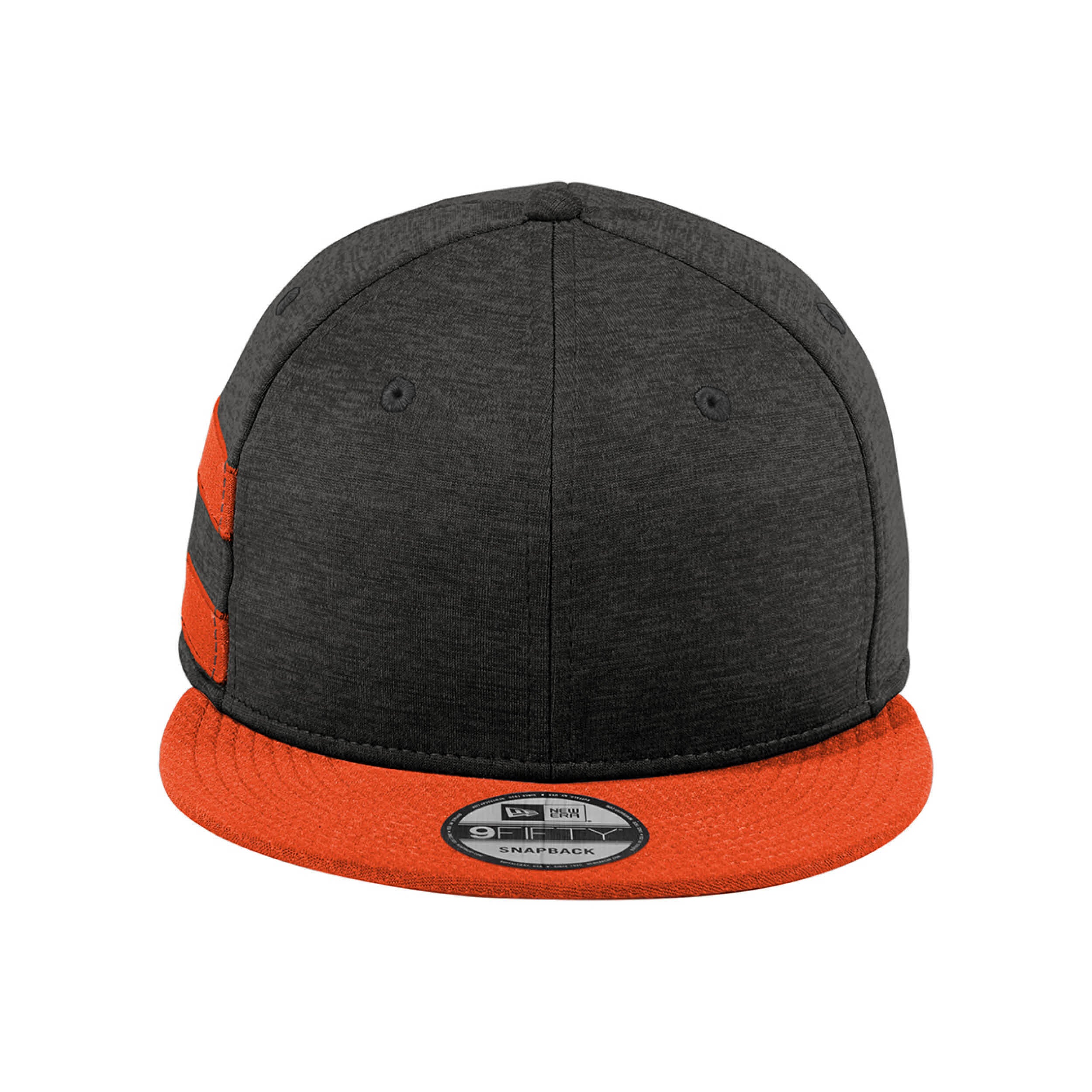 New Era® Striped Flat Bill Snapback Cap