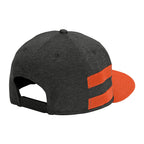 New Era® Striped Flat Bill Snapback Cap