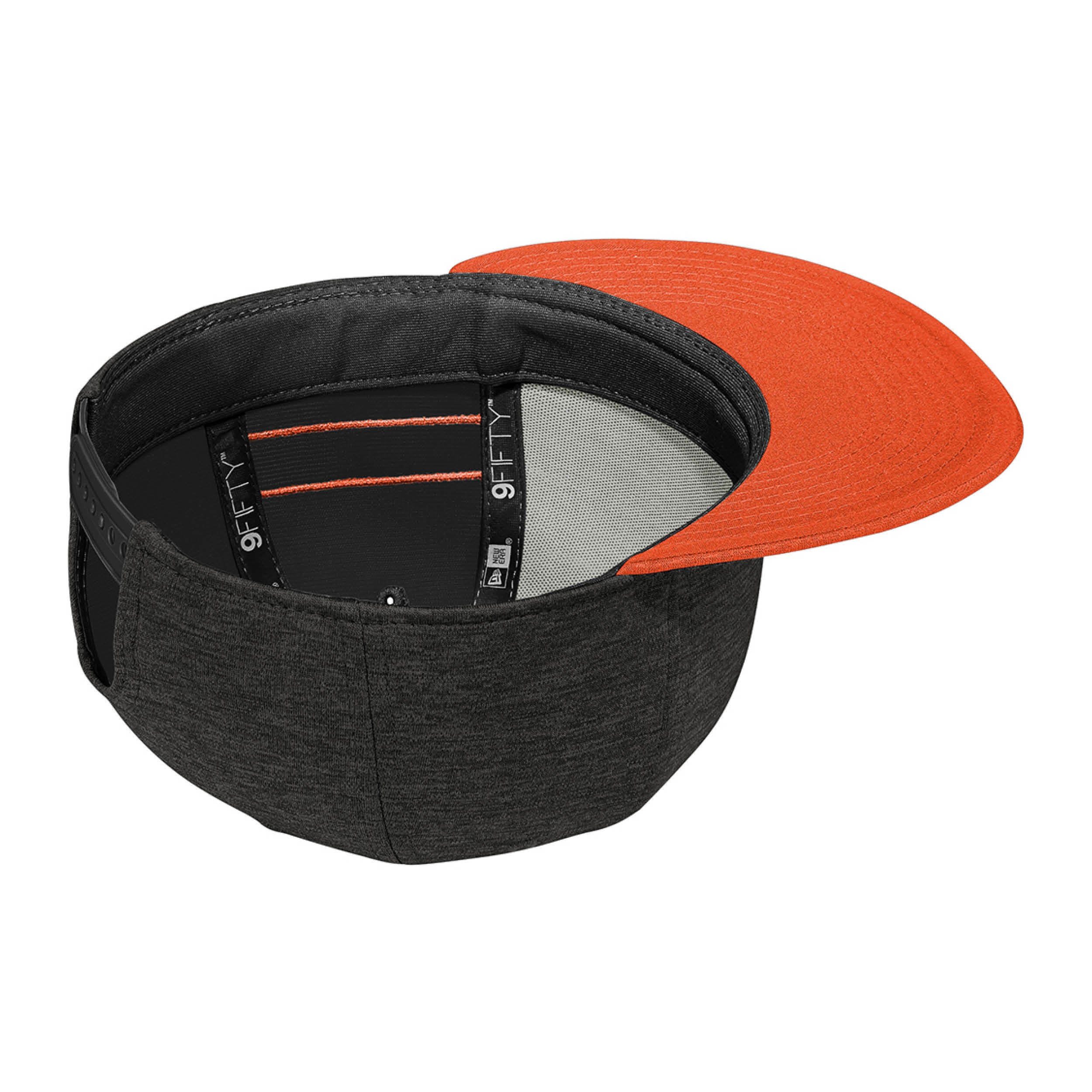 New Era® Striped Flat Bill Snapback Cap