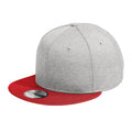 New Era® Striped Flat Bill Snapback Cap
