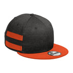 New Era® Striped Flat Bill Snapback Cap