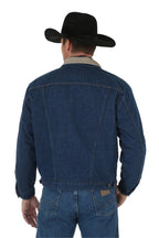 Men’s Wrangler® Blanket Lined Corduroy Collar Denim Jacket